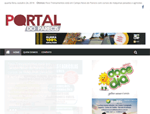 Tablet Screenshot of portaldoparecis.com.br